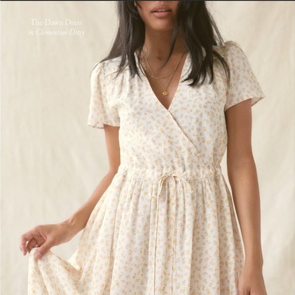 🚨 S O L D 🚨 NWT Christy Dawn Clementine Ditsy Dress small - Picture 4 of 17